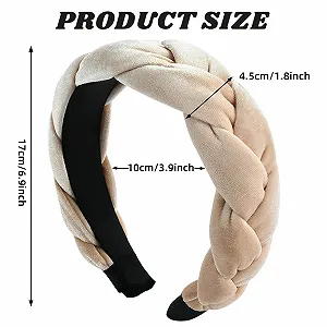 Обруч Бархатный Dirndl Плетеный synthetic.ua - Фото 1