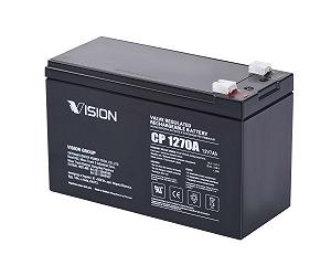 Vision Акумуляторна батарея CP 12V 7.0Ah - Фото 1
