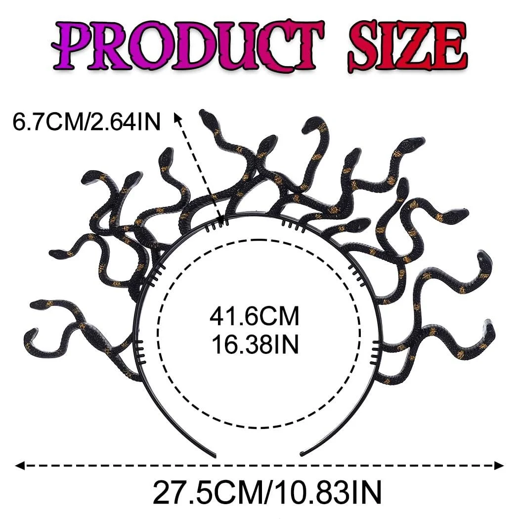 Обруч на голову змія Reaky, фото №6