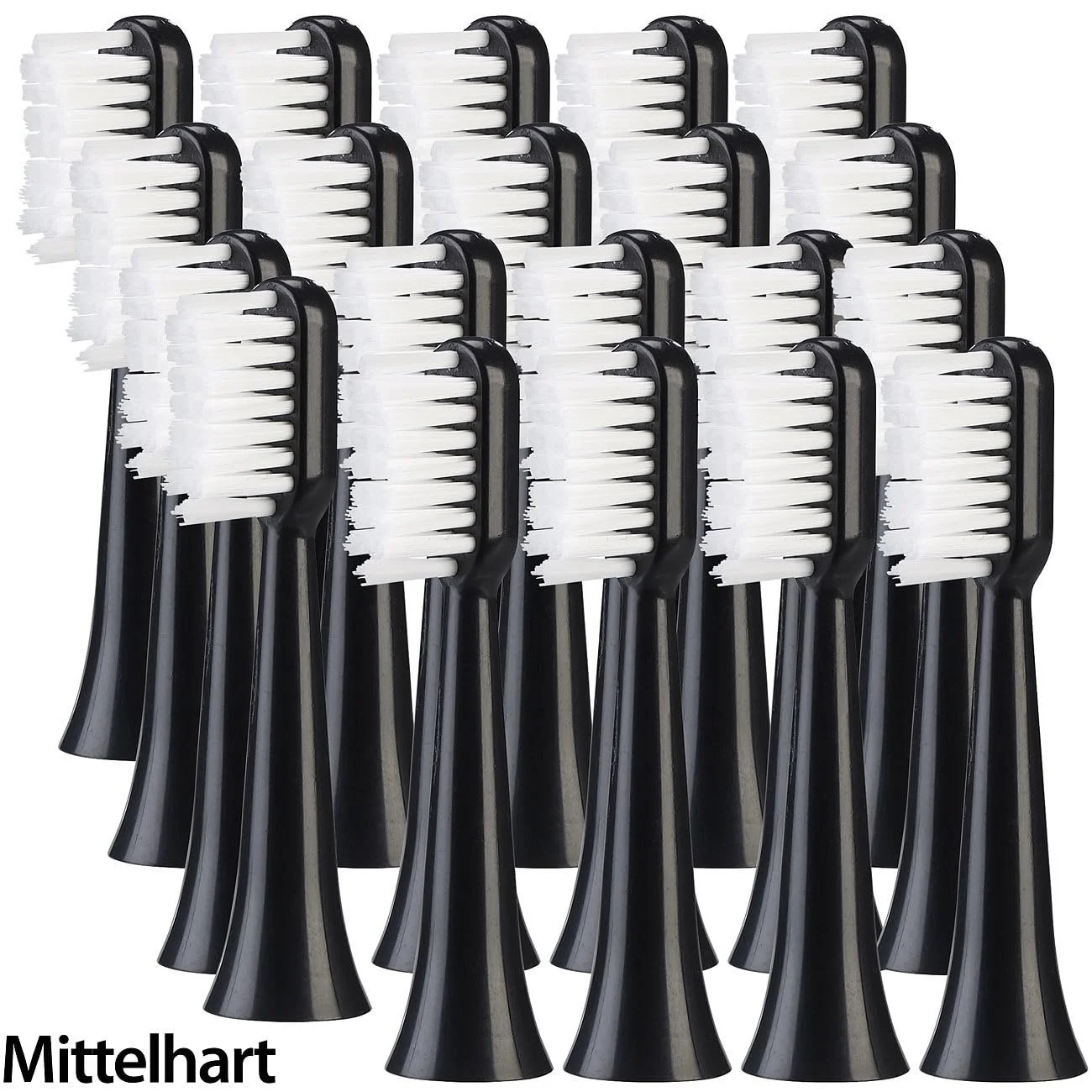 Сменные насадки для зубной щетки newgen medicals SZB-300 20 шт. Средняя жесткость, фото №2