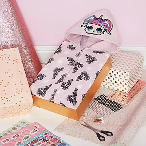 Комбінезон L.O.L. Surprise! Дитячий флісовий комбінезон для дівчат synthetic.ua - Фото 1