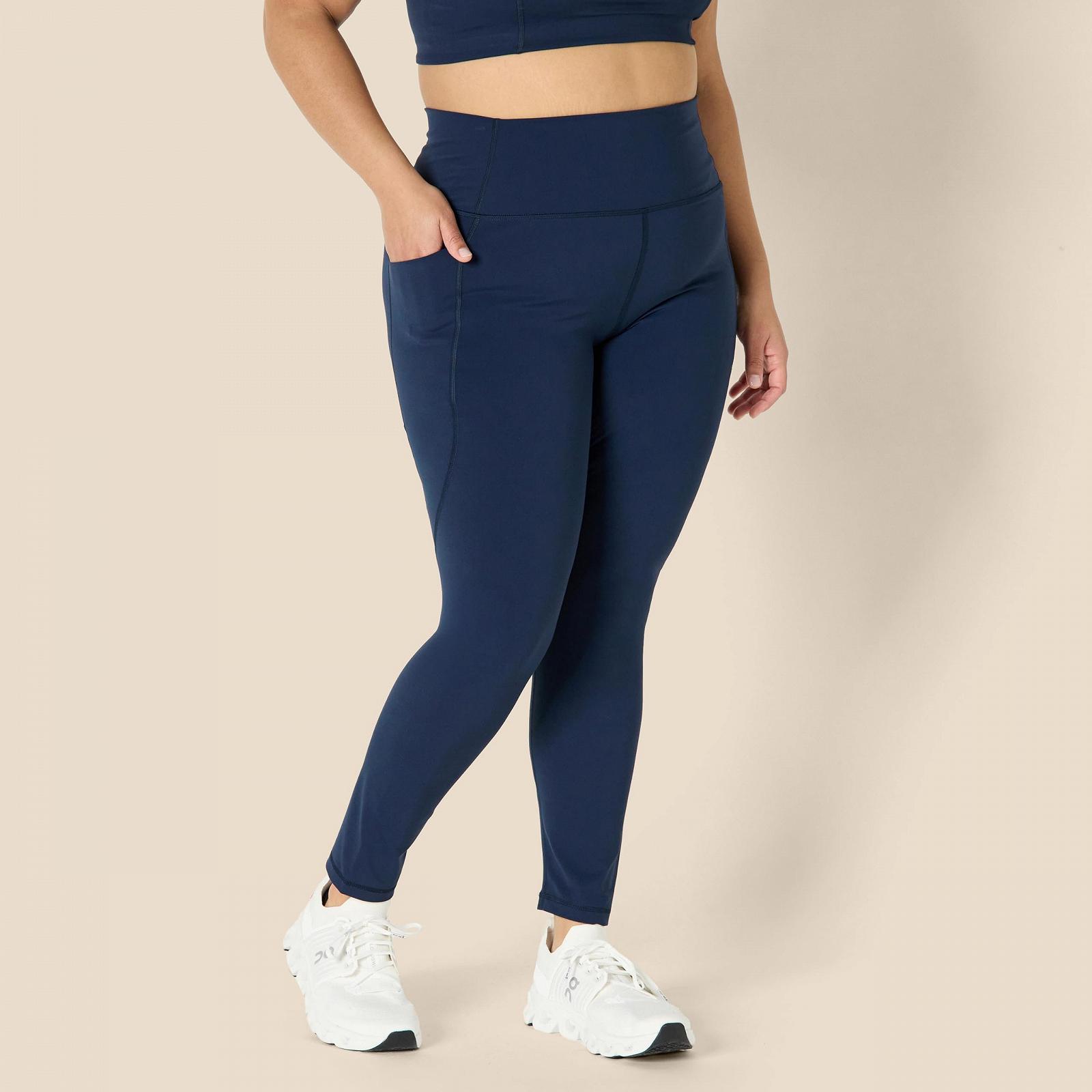 ЛеггинсыДля йоги Amazon Essentials Active FormFlex Buttery Soft с карманами, высокой посадкой, полной длиной внутреннего шва 70 см, фото №6