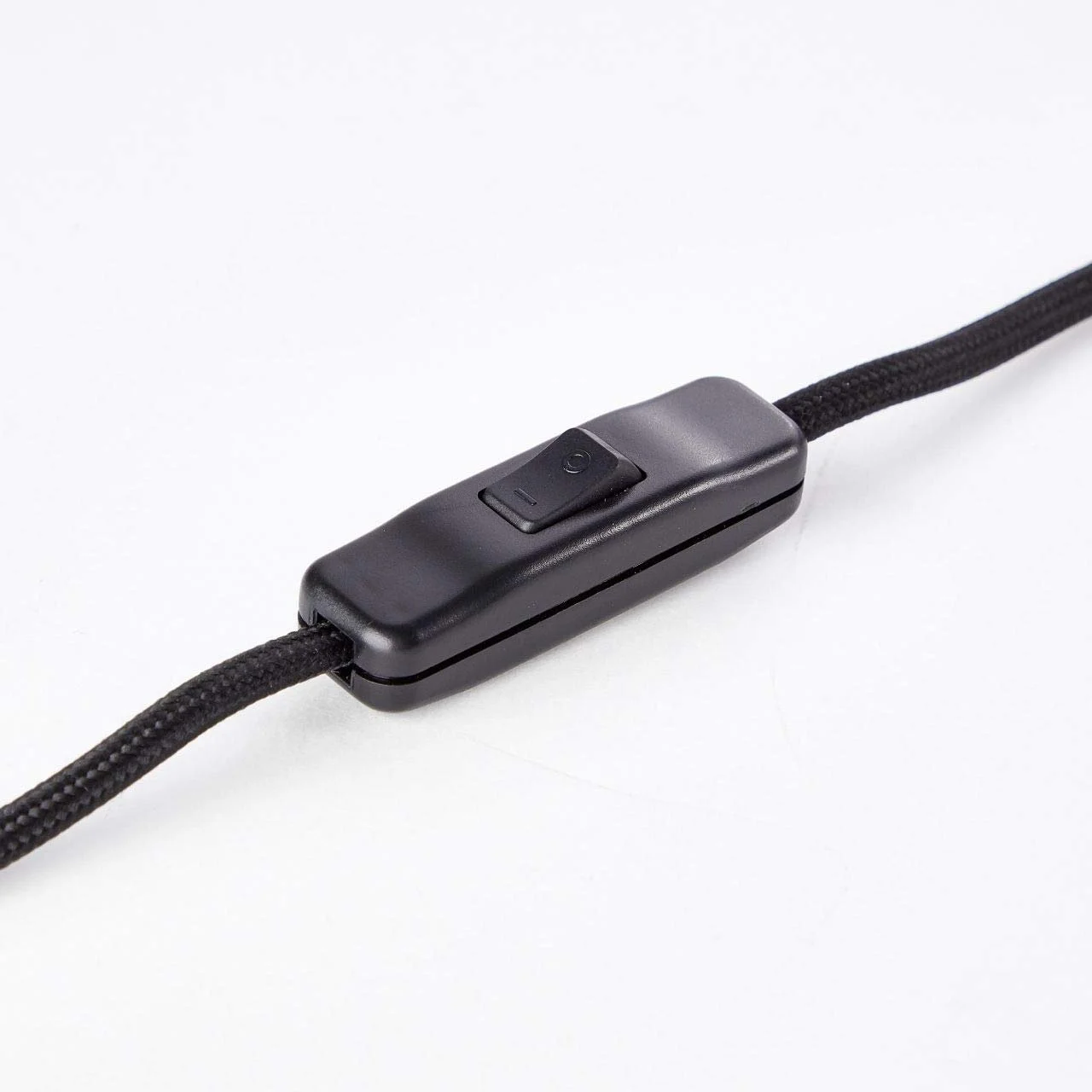 Настільна лампа Brilliant Vagos 10 см 1x E27 60 Вт з мотузковим вимикачем Кремовий, фото №5