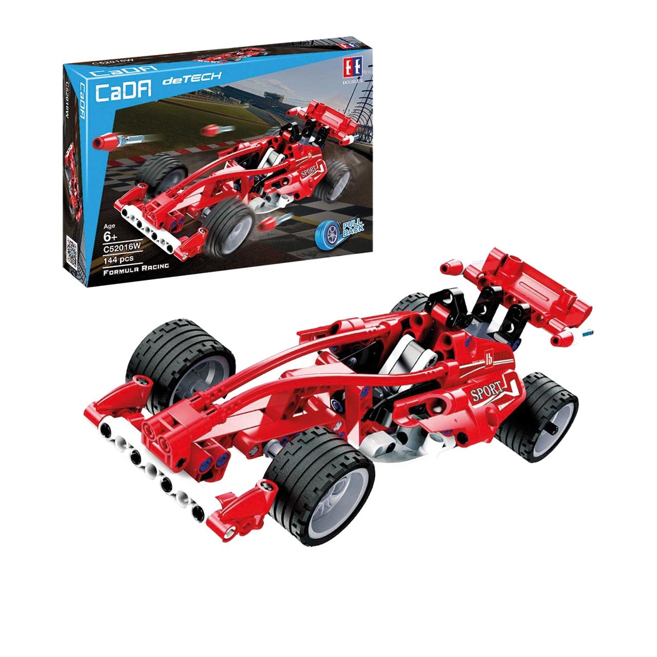 Конструктор Formula Racing C52016W 144 деталей, фото №1 Конструктор Formula Racing C52016W 144 деталей, фото №1