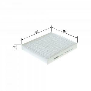 Фильтр салона BOSCH 1 987 432 113 для FORD VOLVO - Фото 1