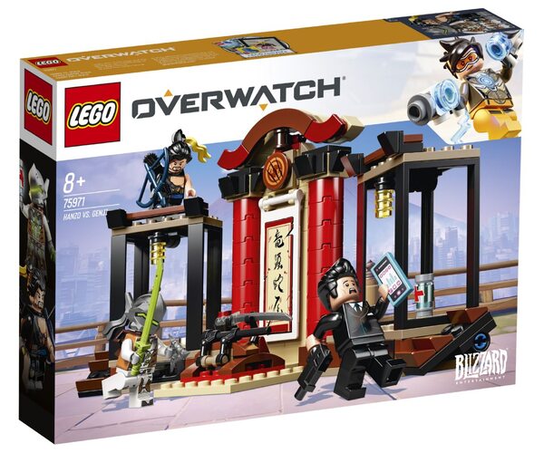 Конструктор LEGO Overwatch Хензо против Гэндзи 75971, фото №1