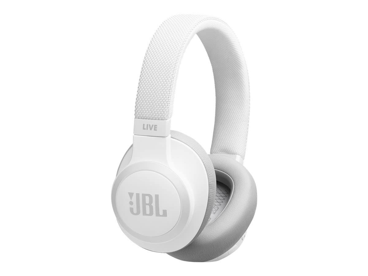 Навушники JBL Live 650BT Бездротові Накладні Білого кольору, фото №1