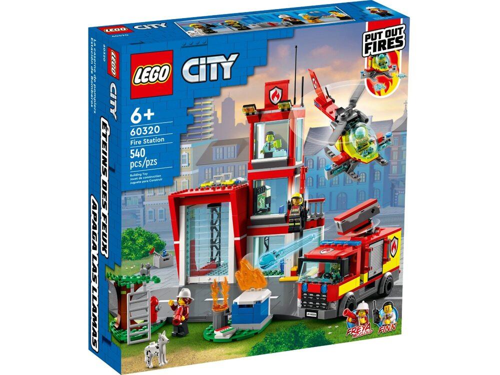 Детский конструктор LEGO Пожарная часть 60320, фото №1 Детский конструктор LEGO Пожарная часть 60320, фото №1