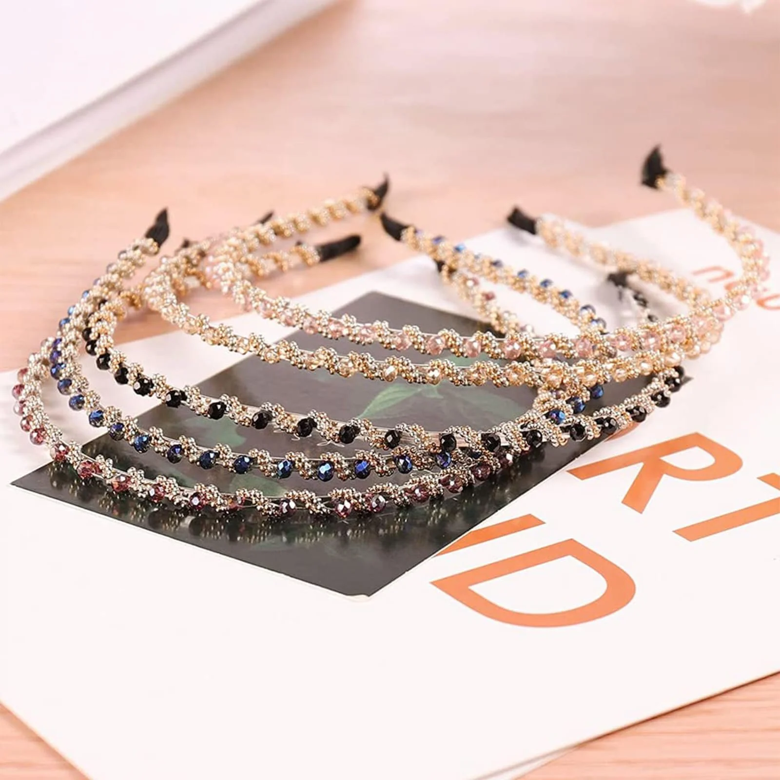 Обруч на голову Aililong Жіноча, набір з 5 штук, фото №4 Обруч на голову Aililong Жіноча, набір з 5 штук, фото №4