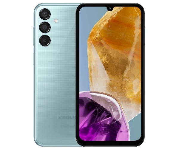 Смартфон Samsung Galaxy M15 SM-M156 4/128GB Dual Sim Light Blue (SM-M156BLBUEUC), фото №1