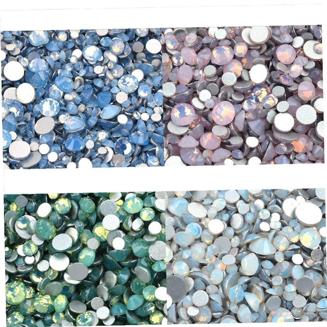 Кришталеві Різного Розміру Різнокольоровий Опал, 3D прикраси для манікюру, фото №4