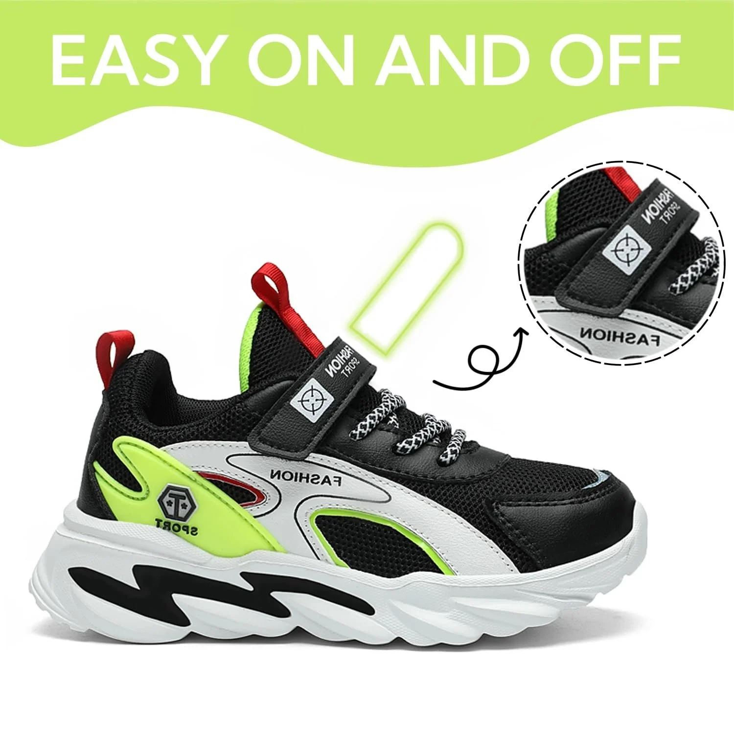 Детские Кроссовки для Мальчиков, Спортивные Кроссовки для Девочек, Легкие Беговые Кроссовки, Дышащие Уличные Кроссовки, Детские Комнатные Кроссовки, фото №3