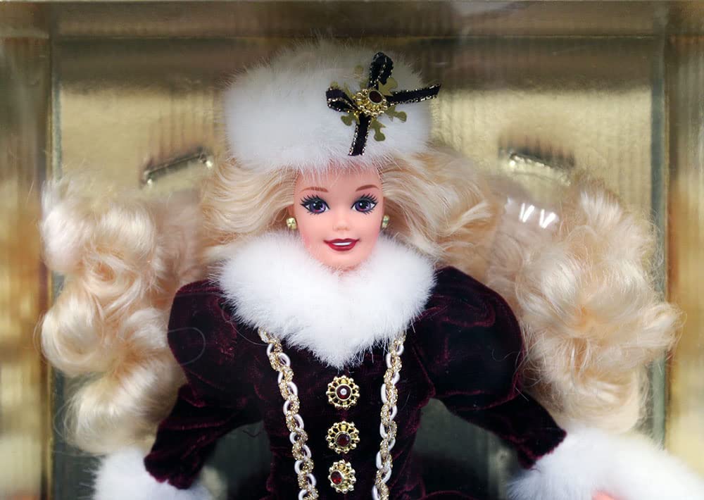 Кукла Mattel 1996 Happy Holidays Barbie Немецкая версия, фото №3