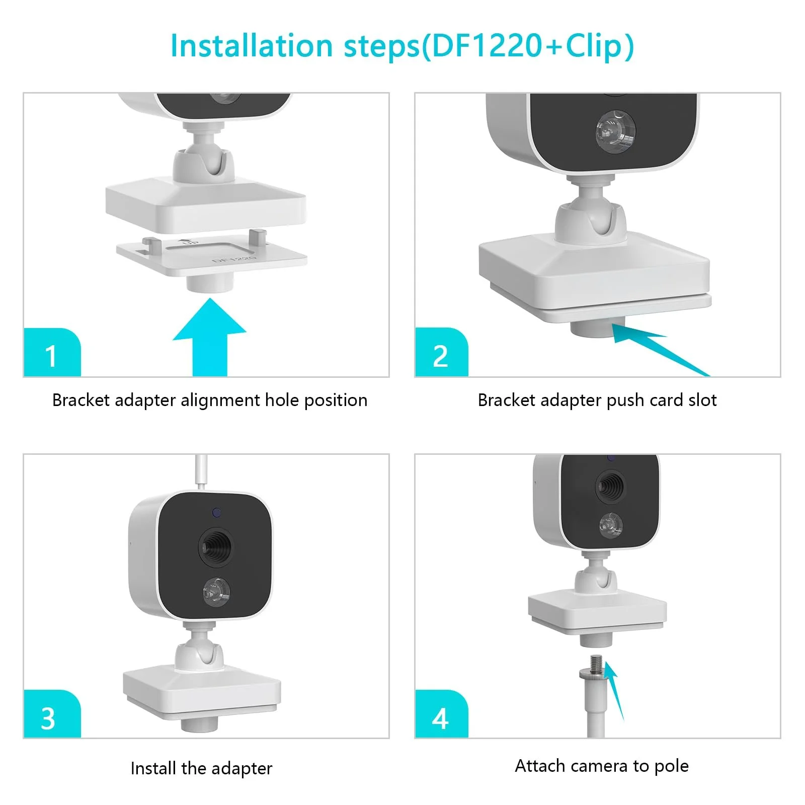 Тримач для відеоняні HOLACA GHB ABM700 SM50B OBVHNUA 900ES1 Clip Holder 720P, фото №5