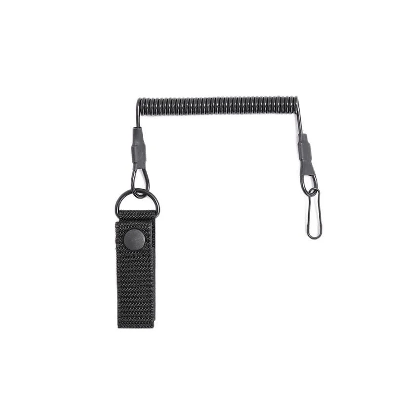 Тактический ремешок Paracord Черный, фото №1