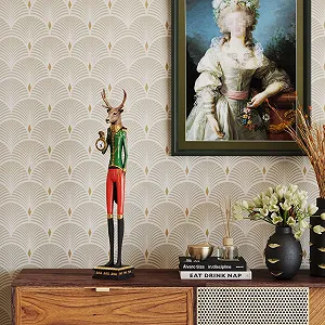 Настольные часы Kare Gentleman Deer 66 synthetic.ua - Фото 1