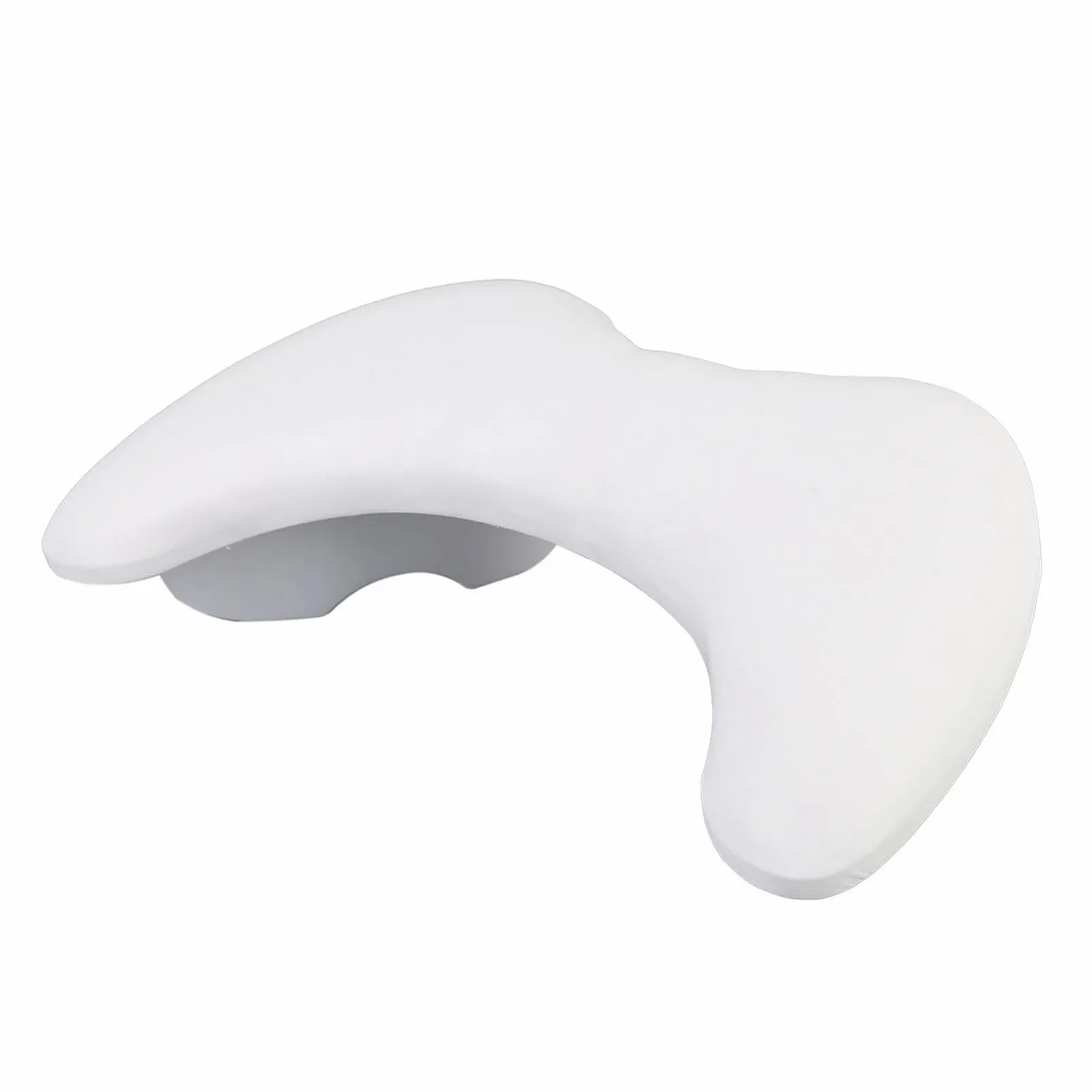 U-подібна підставка для рук для манікюру PU шкіра БІЛИЙ, фото №4