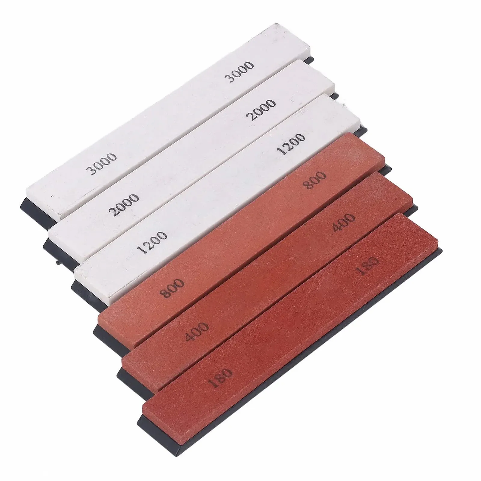Точильні камені Hyuduo набір 6 штук із білого корунду багатофункціональні, фото №8