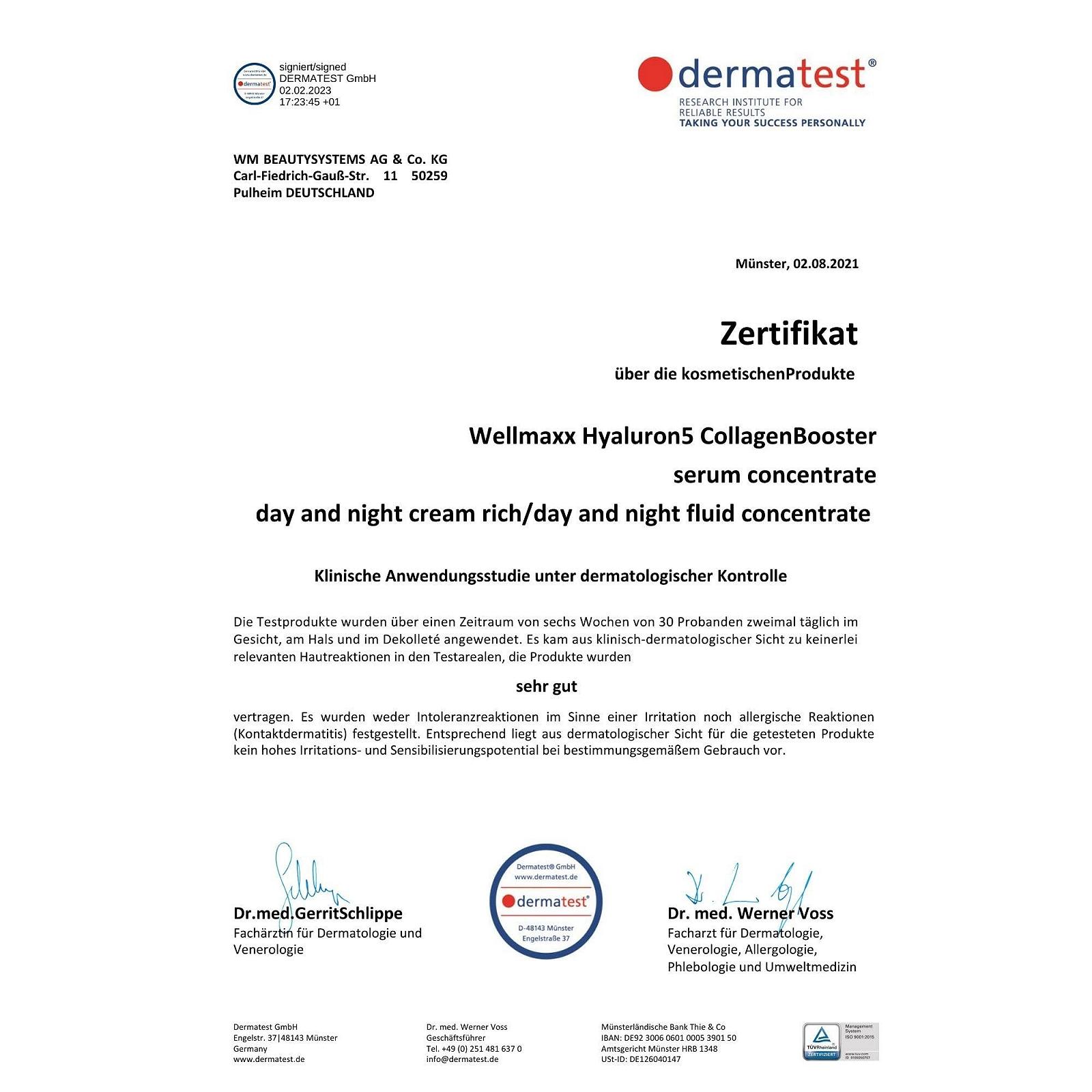 Крем для обличчя WELLMAXX Hyaluron⁵ Day & Night Rich інтенсивно зволожувальний з 5-кратною гіалуроновою кислотою, 50 мл, фото №8
