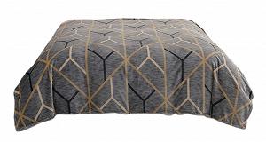 Покривало Cuddly Blanket Геометричний візерунок 160 x 200 см Зимова - Фото 1