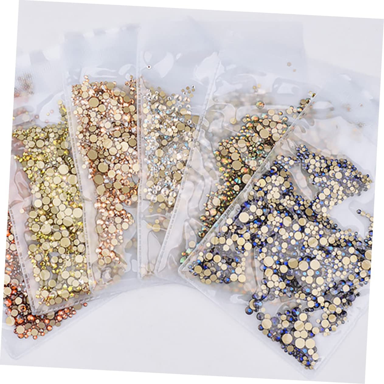Стрази Ipetboom 1440 шт. для декорування нігтів, включаючи діамантии зі стразів, фото №3