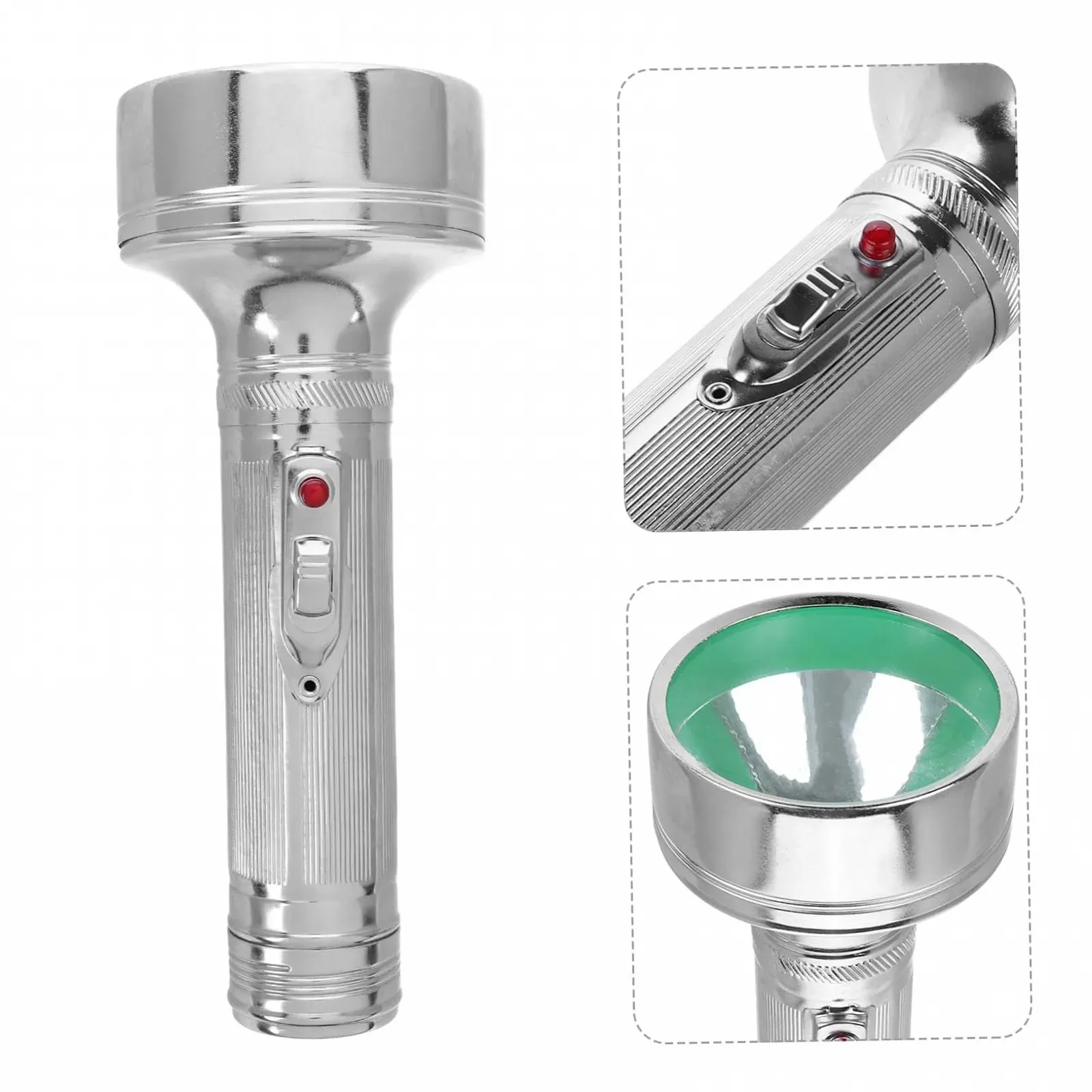 Ліхтар Металевий Вінтажний Портативний Маленький на батарейках для декору, фото №8