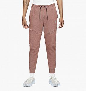 Штаны Nike Sportswear Tech Fleece Joggers M Красный - Фото 1