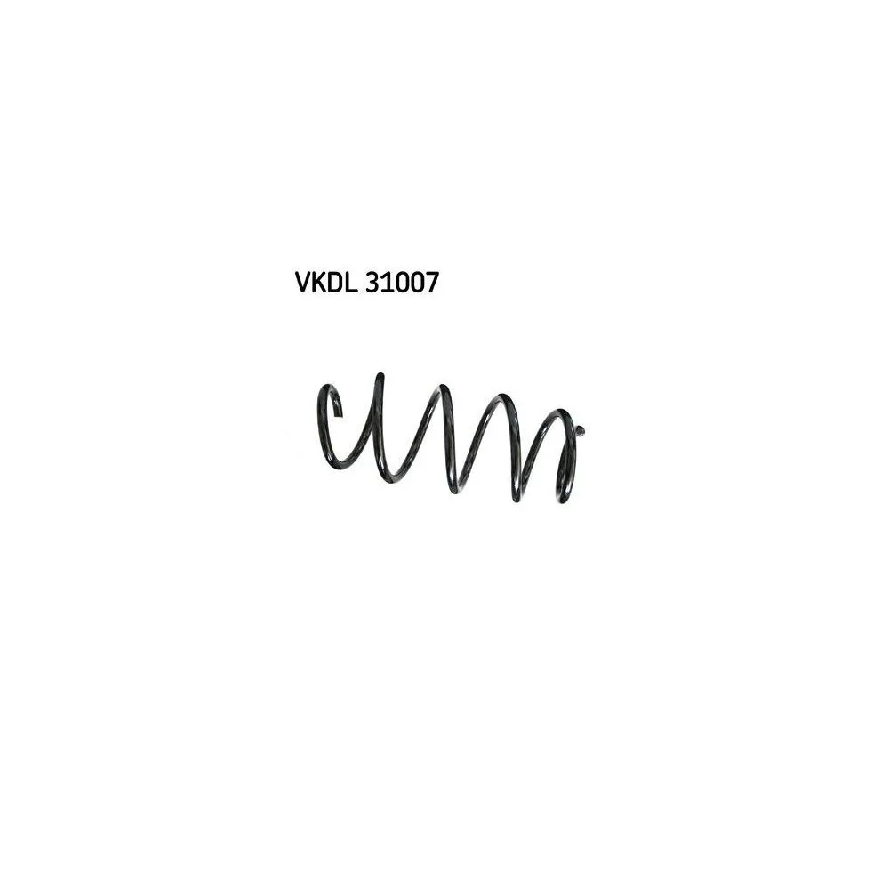 Пружина підвіски SKF VKDL 31007, передня вісь, фото №1