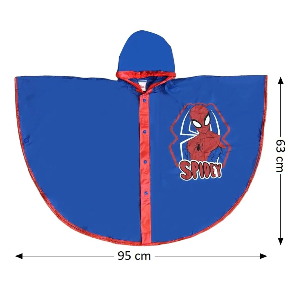 Дощовик CARTOON Людина-павук Marvel з капюшоном та застібкою на ґудзиках, фото №4 Дощовик CARTOON Людина-павук Marvel з капюшоном та застібкою на ґудзиках, фото №4
