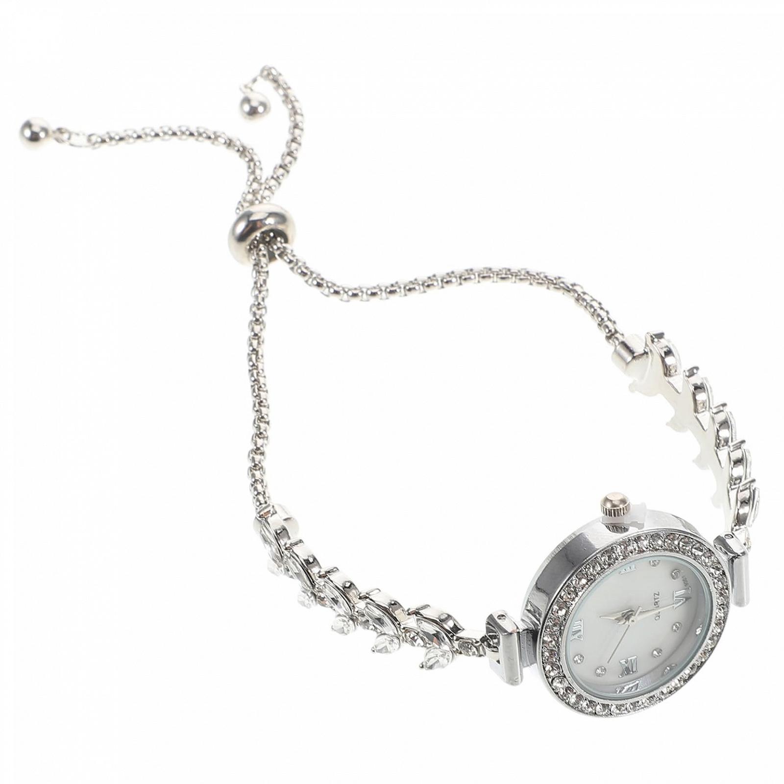 Женские часы-браслет с бриллиантами Beaupretty, водонепроницаемые, серебристые, кварцевые, фото №1 Женские часы-браслет с бриллиантами Beaupretty, водонепроницаемые, серебристые, кварцевые, фото №1