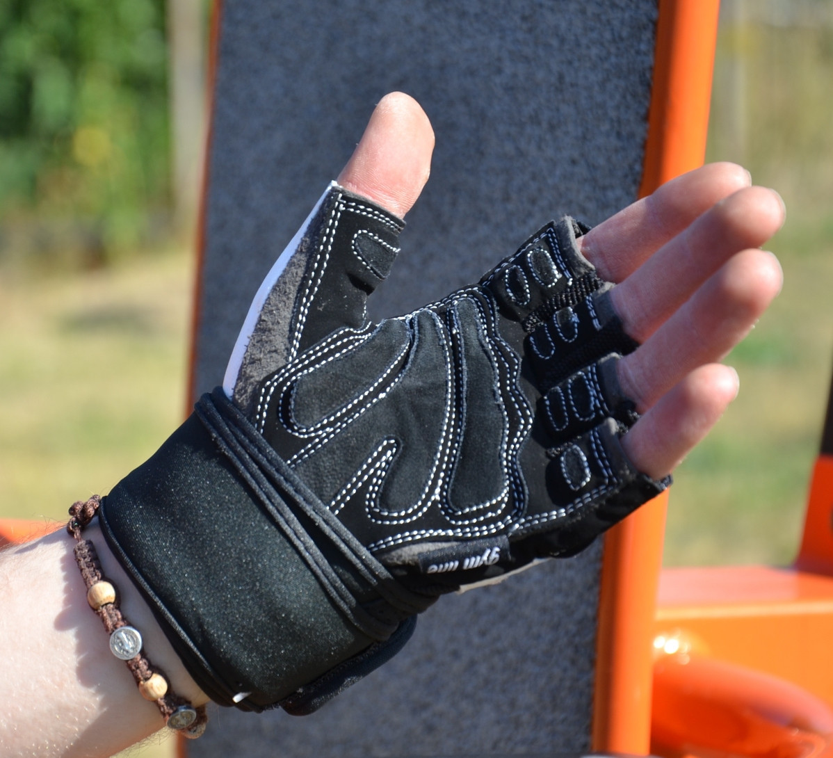 Рукавички для фітнесу Power System PS-2850 Raw Black/White XL, фото №5