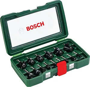 Купити Набір фрез по дереву Bosch Accessories 2607019468 15 шт Метал - Фото 1 Набір фрез по дереву Bosch Accessories 2607019468 15 шт Метал - Фото 1