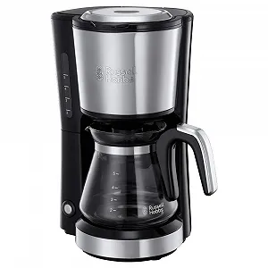 Капельная кофеварка Russell Hobbs 24210-56 Компактная 0.6 L 5 чашек 650 W Нержавеющая сталь - Фото 1