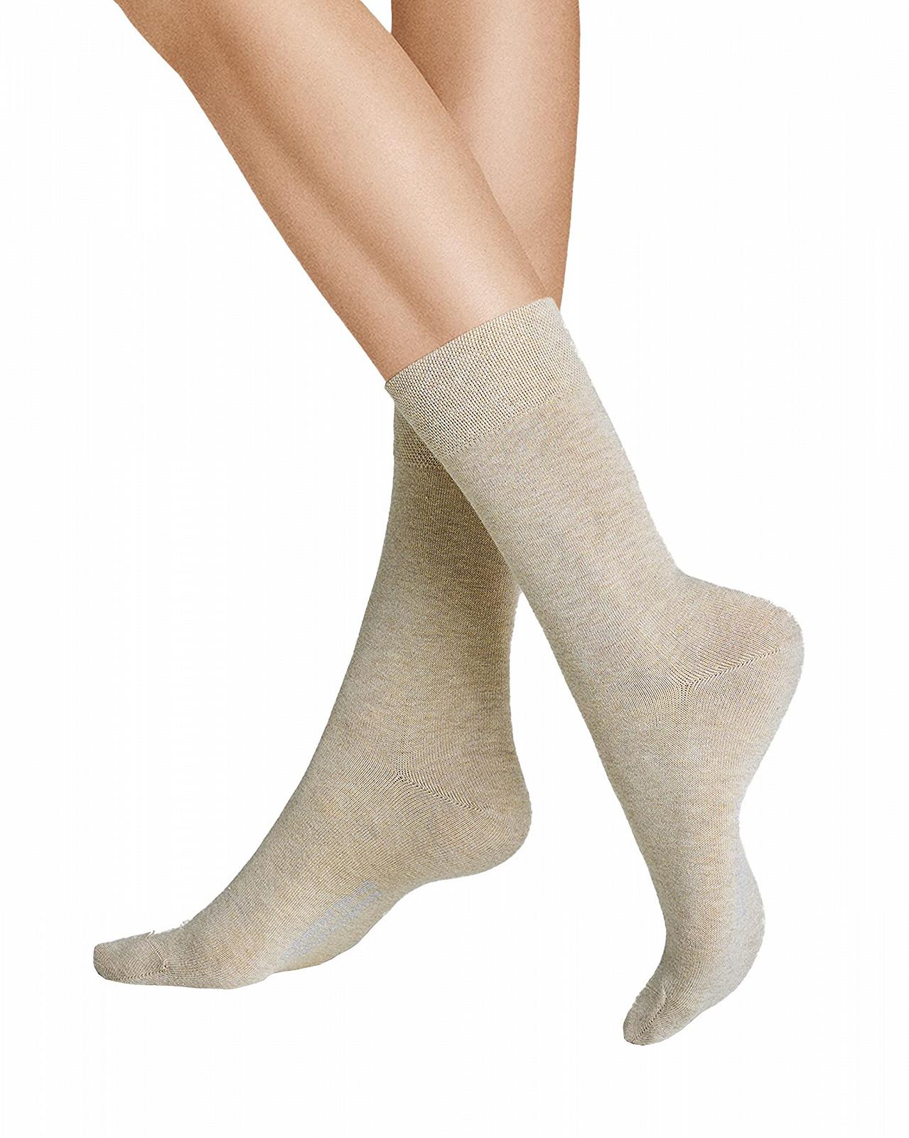 Женские носки Hudson Calf, бежевый (Biber-Mel. 0738), 6, фото №1