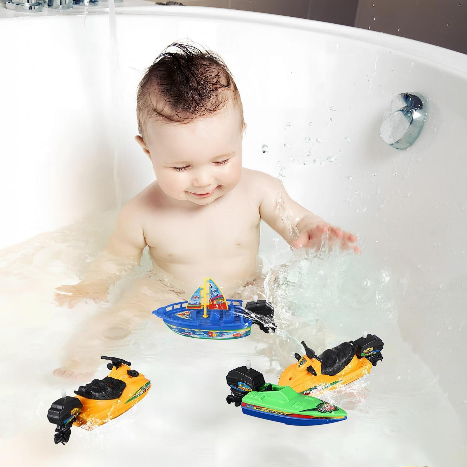 Набор игрушечных челноков для ванной, 6 шт., фото №6