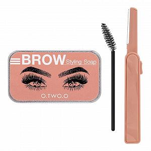 Набор Beaupretty Eyebrow Soap с кисточкой 9 штук 4D долгосрочная фиксация лба мыло для укладки бровей помада для бровей бальзам для макияжа бровей - Фото 1