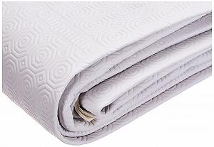Захисне покриття для столу CALITEX Caligomme 135x220 см Овальне Біле synthetic.ua - Фото 1
