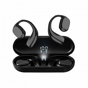 Купити Навушники Open Wireless Bluetooth Air Line Bone Sound з мікрофоном чорні - Фото 1 Навушники Open Wireless Bluetooth Air Line Bone Sound з мікрофоном чорні - Фото 1