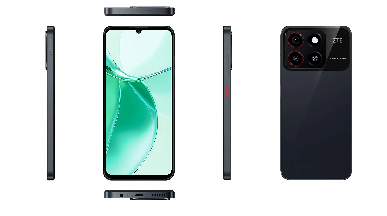Смартфон ZTE Blade A35 12 ГБ (4 ГБ + 8 ГБ) 64 ГБ Android 14 Go Edition Star Black, фото №3 Смартфон ZTE Blade A35 12 ГБ (4 ГБ + 8 ГБ) 64 ГБ Android 14 Go Edition Star Black, фото №3