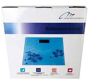 Весы напольные Domotec YZ-1604 серый с узором - Фото 1