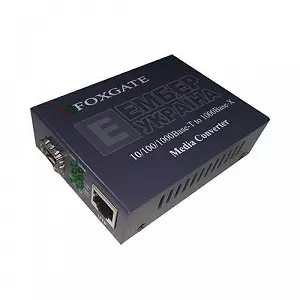 Медиаконвертер FoxGate 10/100/1000Base-T RJ45 to 1000Base-SX/LX SFP slot (EC-SFP1000-FE/GE) - Фото 1