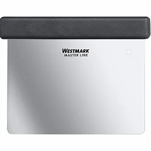 Купить Скребок для теста Westmark Master Line 30802270 профессиональный с ручкой 8 х 12 см нержавеющая сталь/пластик черный/серебристый - Фото 1 Скребок для теста Westmark Master Line 30802270 профессиональный с ручкой 8 х 12 см нержавеющая сталь/пластик черный/серебристый - Фото 1