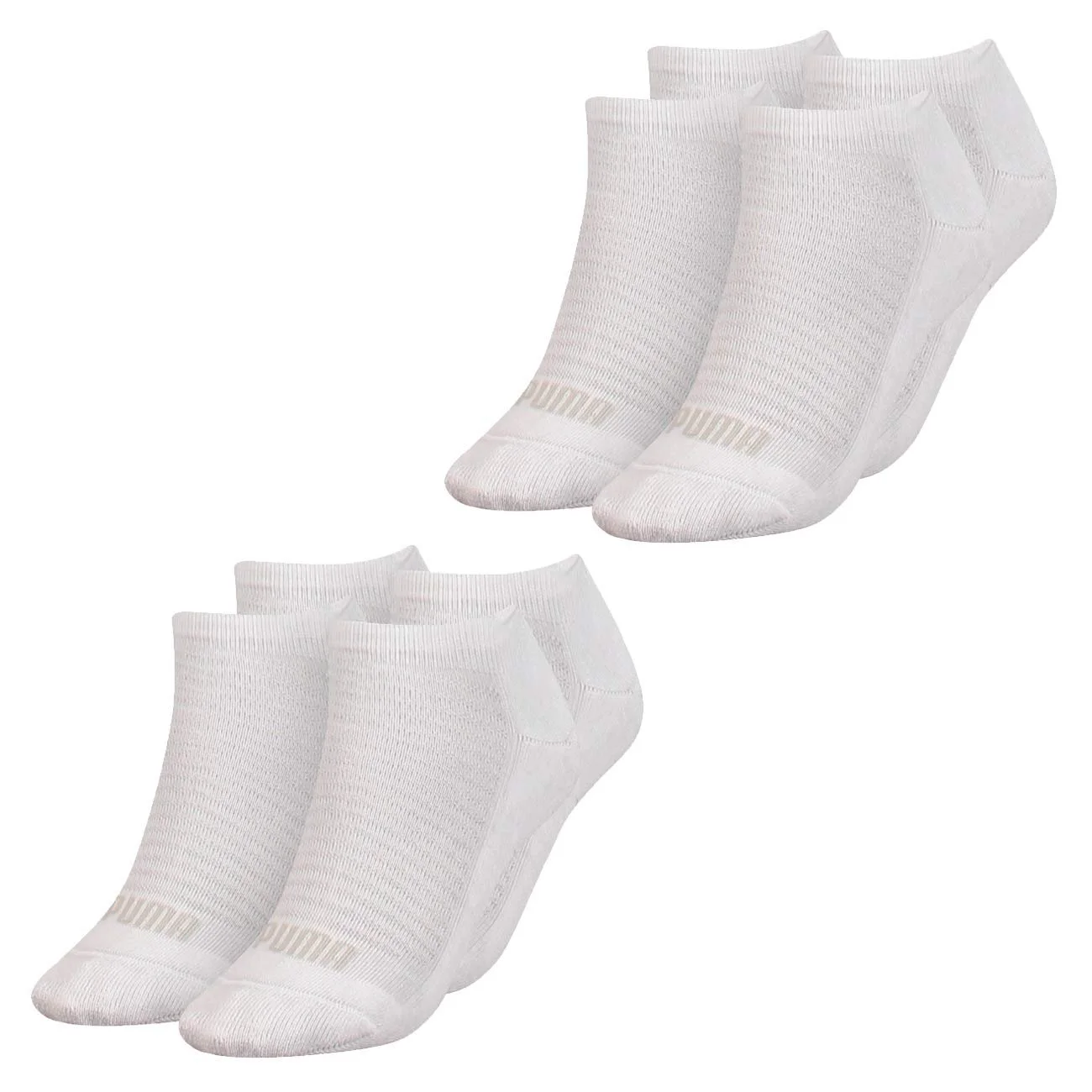 Жіночі шкарпетки Trainer PUMA Білий 39-42, набір 4 пари, фото №1