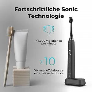 Звукова електрична зубна щітка AENO DB4 9 режимів 46 000 кол/хв synthetic.ua - Фото 1