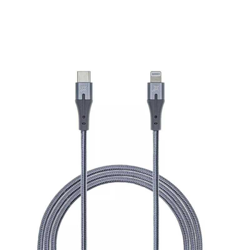 Кабель Grand-X USB Type-C Lightning MFI Power Delivery 18W 1м Gray (CL-01), фото №2