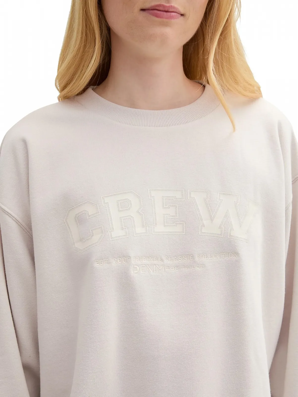 Жіночий світшот TOM TAILOR College з принтом, фото №4