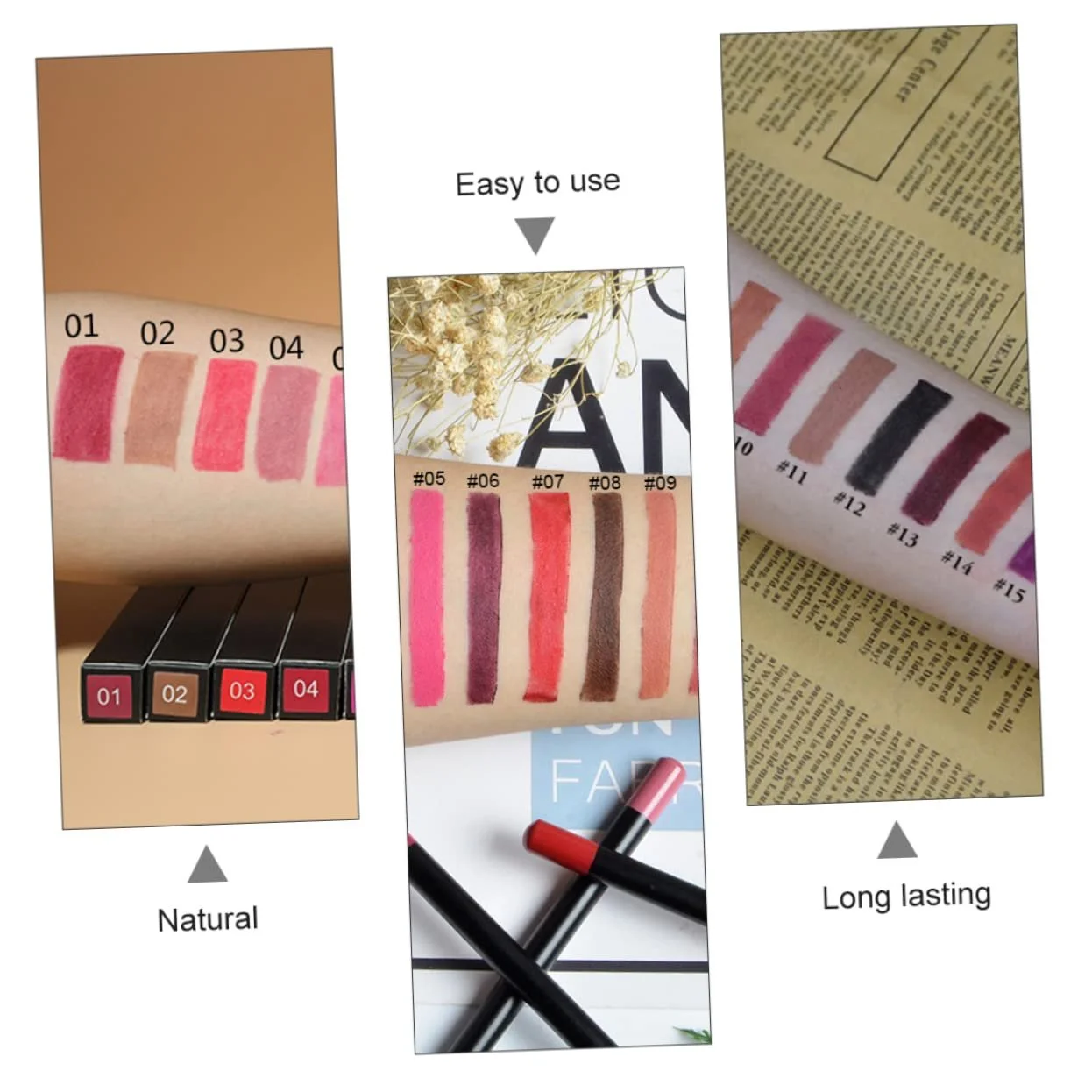 Набір олівців для очей і очей FRCOLOR, фото №2 Набір олівців для очей і очей FRCOLOR, фото №2