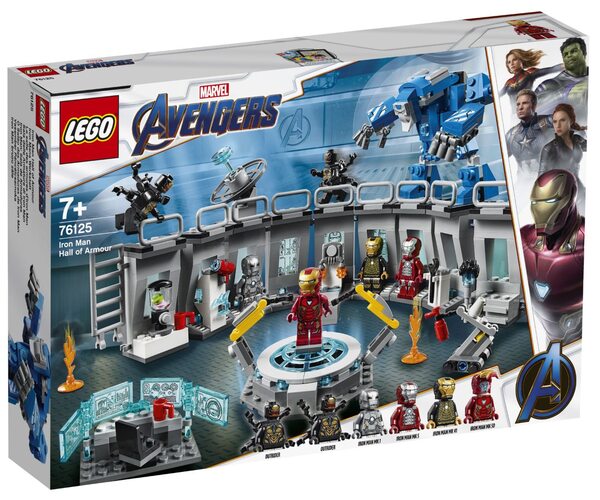 Конструктор LEGO Super Heroes Лаборатория Железного Человека 76125, фото №1 Конструктор LEGO Super Heroes Лаборатория Железного Человека 76125, фото №1