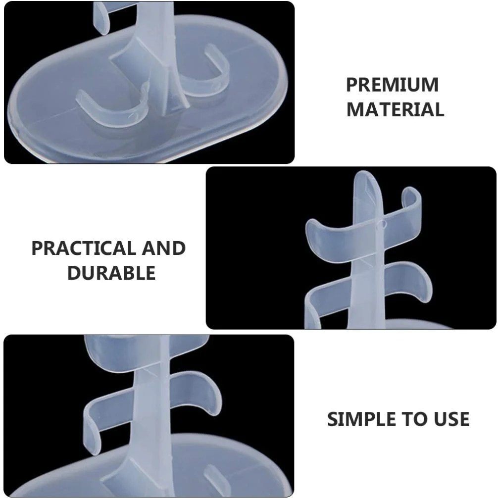Підставка NUOBESTY для ляльок, Пластикова тримачка для ляльок, Упаковка з 20 штук, фото №4