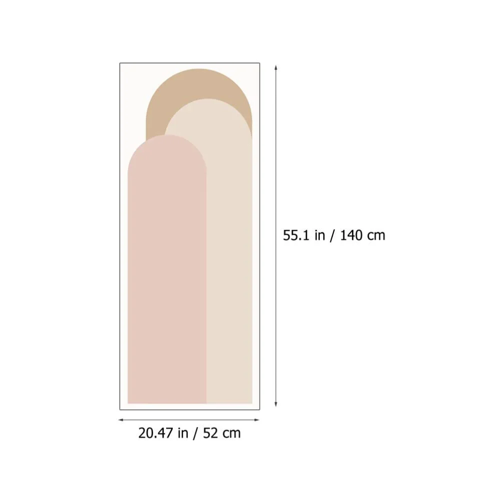 Наклейка на стіну OSALADI Arch Modern Geometric Shape Самоклейна Знімна Бохо 140 x 52 см, фото №2